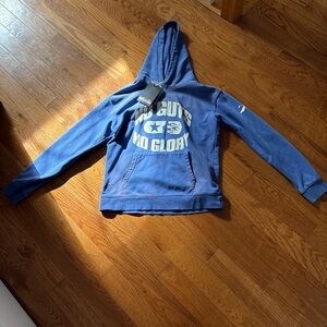 Blue Graphic Men's Hoodie